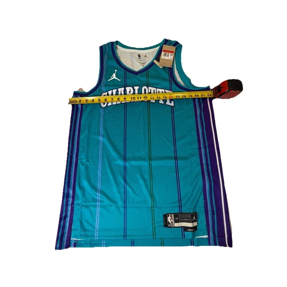 NWT Charlotte Hornets Jordan Classic Edition Swingman Jersey Men’s L 48